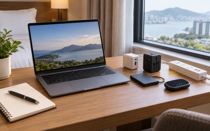 How to Travel with a Laptop and Work Remotely (October 2026)