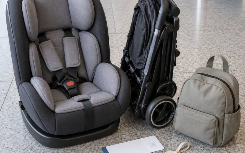 How to Fly With a Car Seat and Stroller (2026) Guide