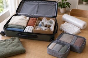 how to pack fragile souvenirs in checked luggage