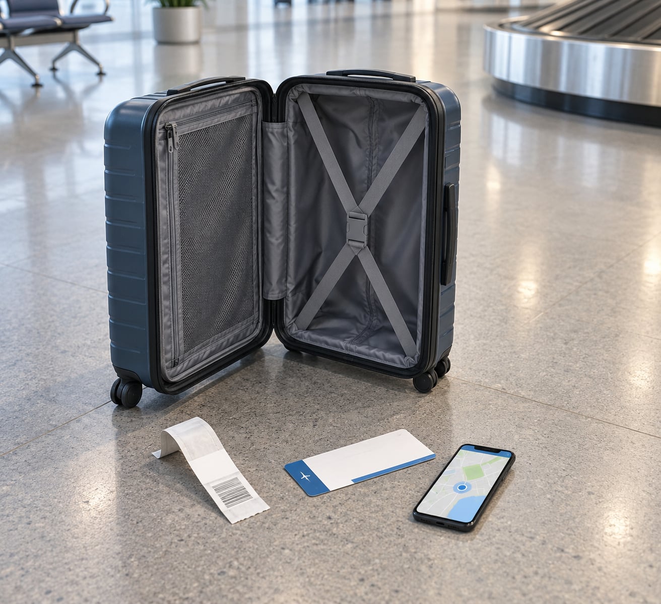 how to track a lost checked bag