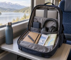 how to stay productive on long travel days