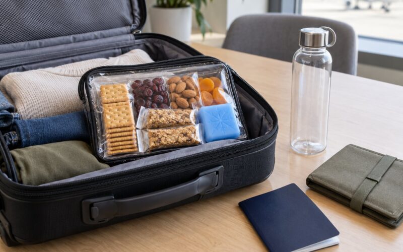 How to Travel with Snacks on a Plane: Easy Packing Guide (2026)