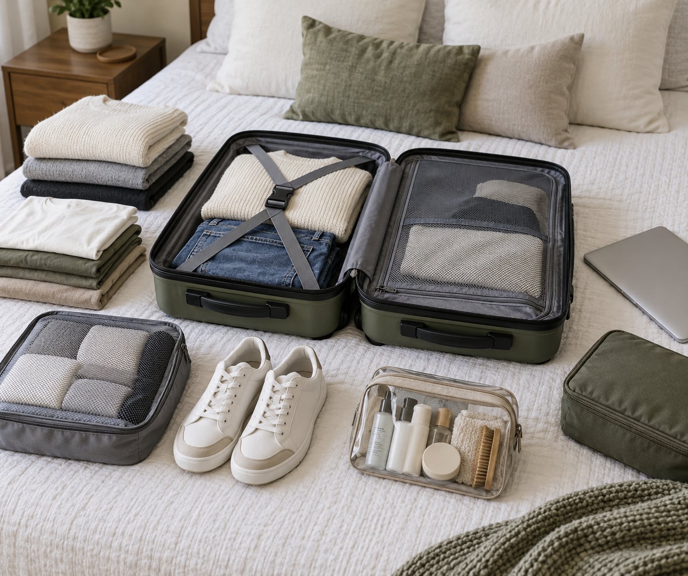 how to pack a carry on bag for a week