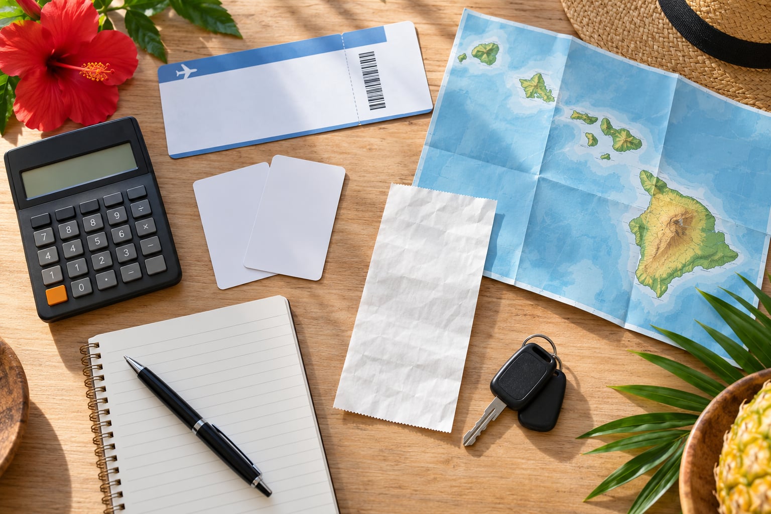hawaii trip cost breakdown for a family of four