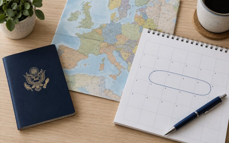 How Long Can Americans Stay in Europe Without a Visa? 2026