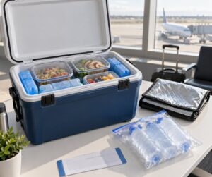 how to bring a cooler on a flight