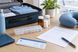how to fly with medication legally