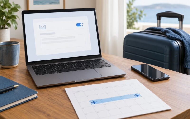 How to Set Up an Out of Office Before a Trip (October 2026)