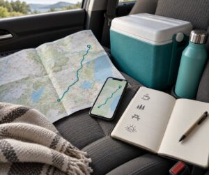 how to plan rest stops on a long drive