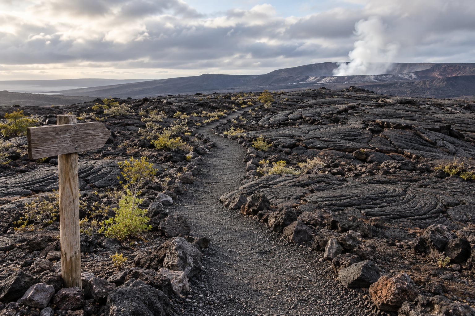 how to visit a volcano national park safely