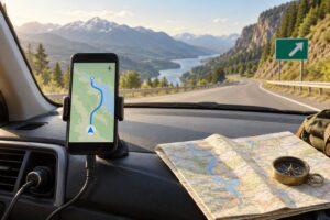 how to navigate without cell service