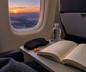 how to avoid jet lag on a westbound flight