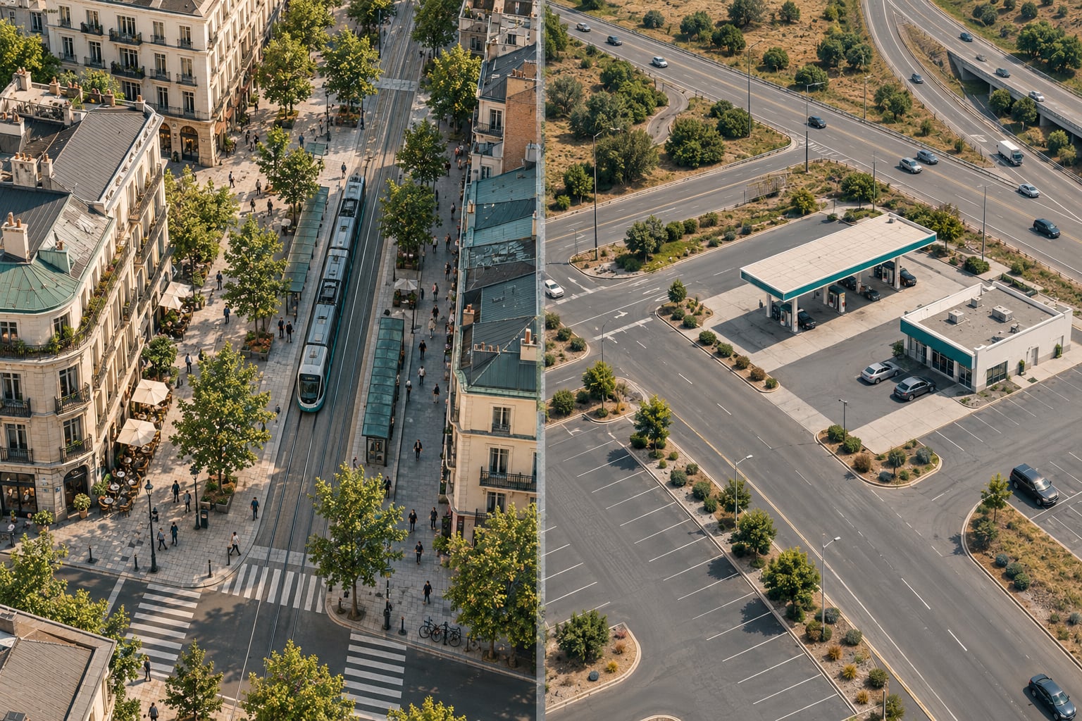 walkable cities vs car dependent cities for vacations