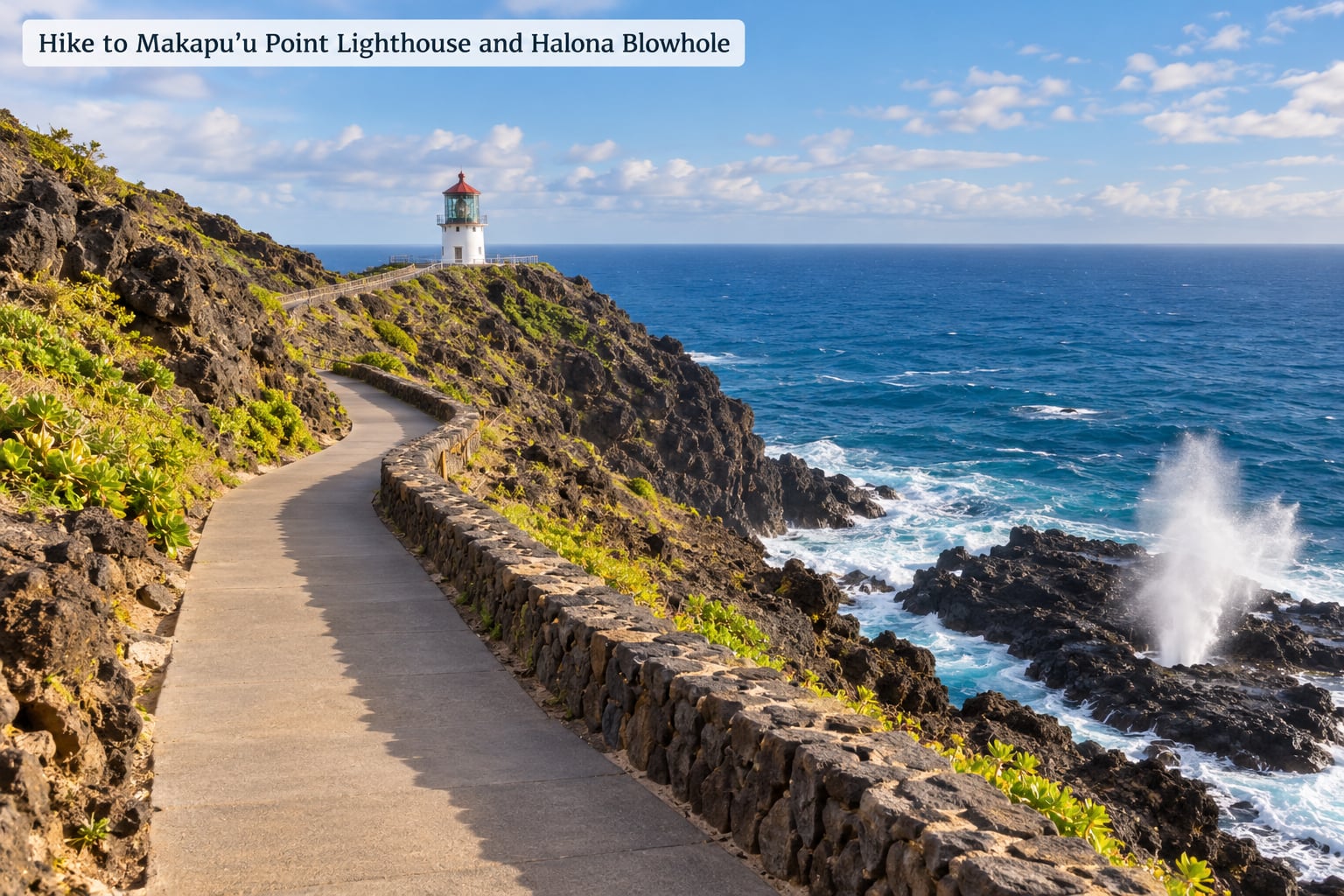 Hike to Makapu'u Point Lighthouse and Halona Blowhole