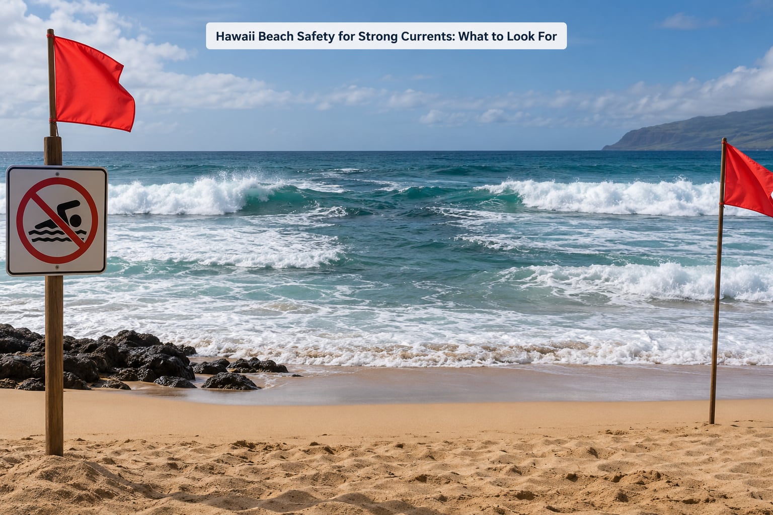 Hawaii Beach Safety for Strong Currents: What to Look For