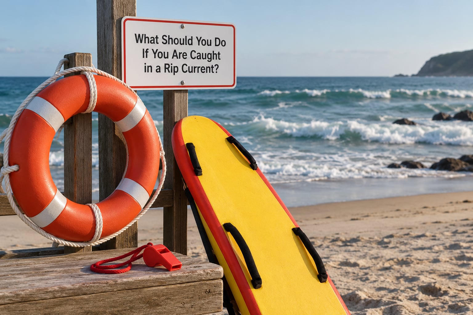 What Should You Do If You Are Caught in a Rip Current?