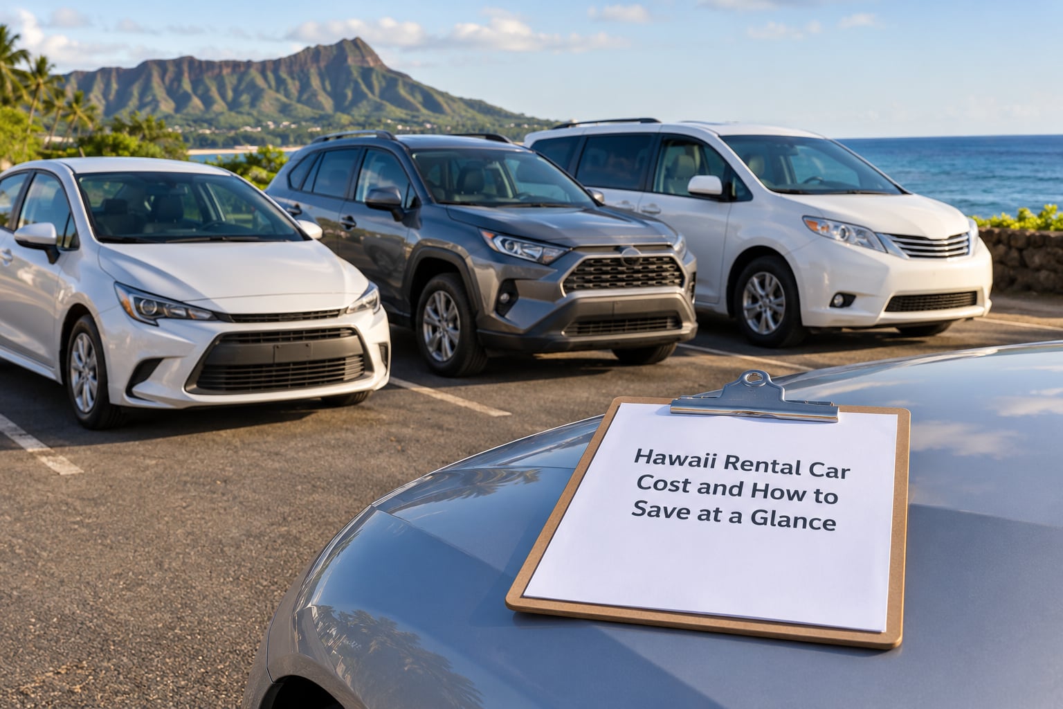 Hawaii Rental Car Cost and How to Save at a Glance