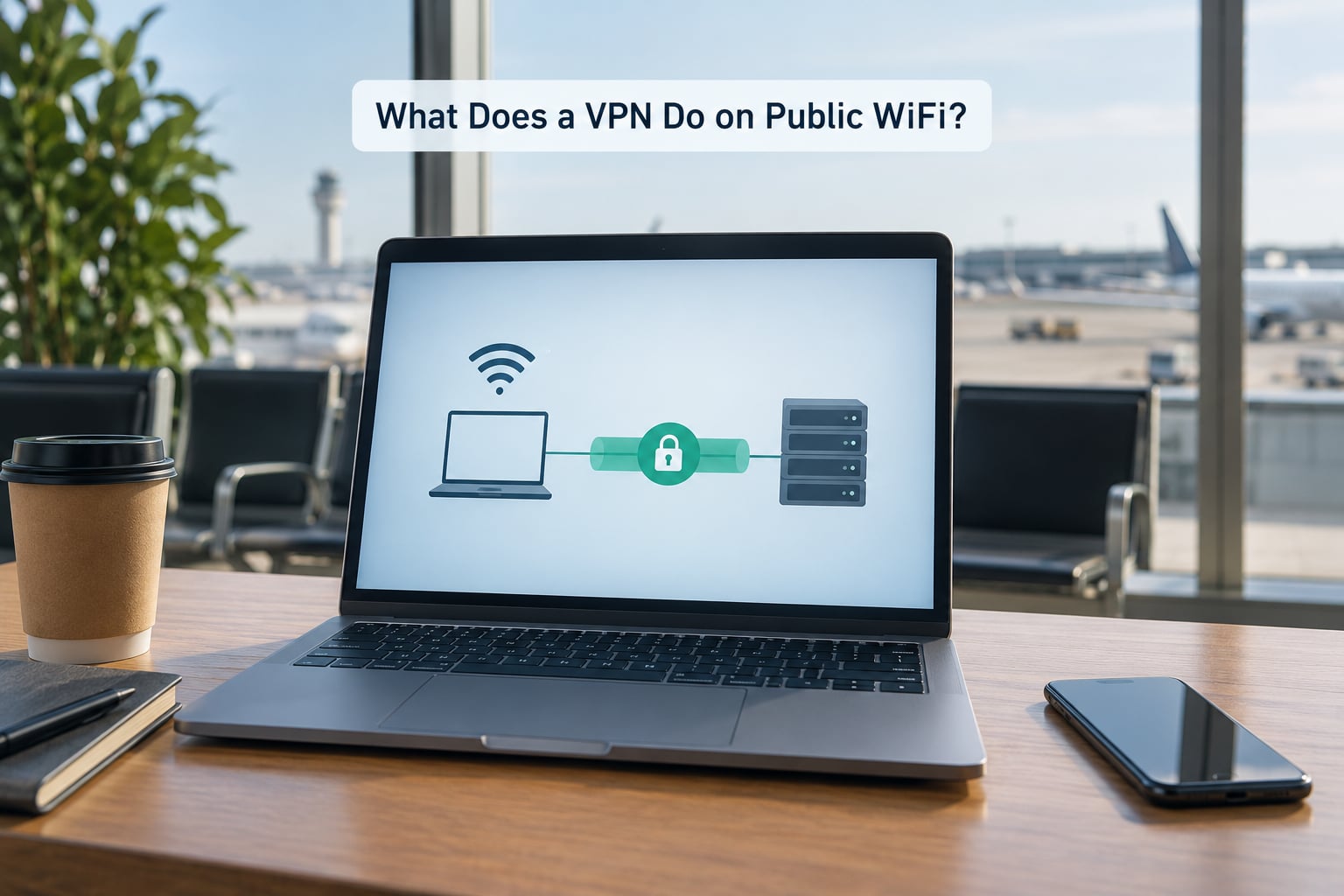 What Does a VPN Do on Public WiFi?