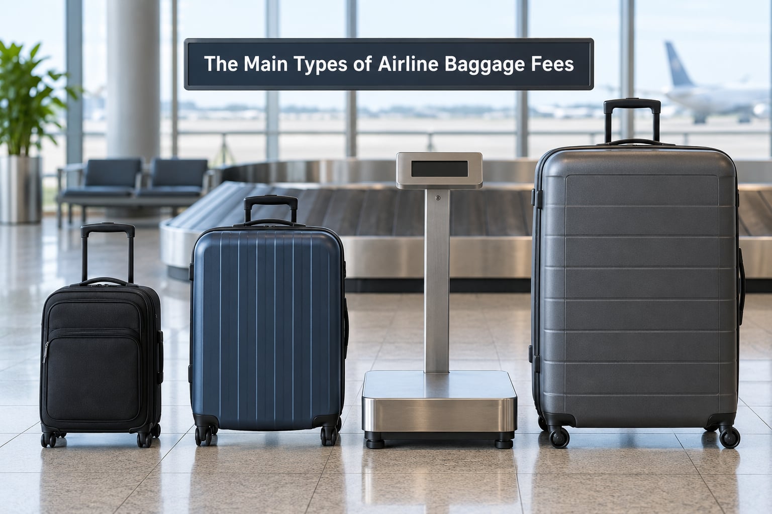The Main Types of Airline Baggage Fees