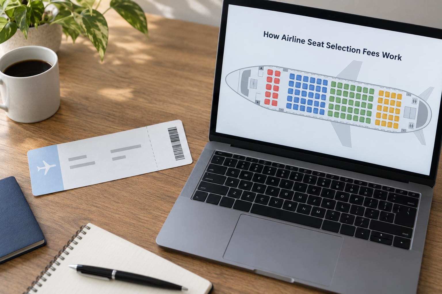 How Airline Seat Selection Fees Work