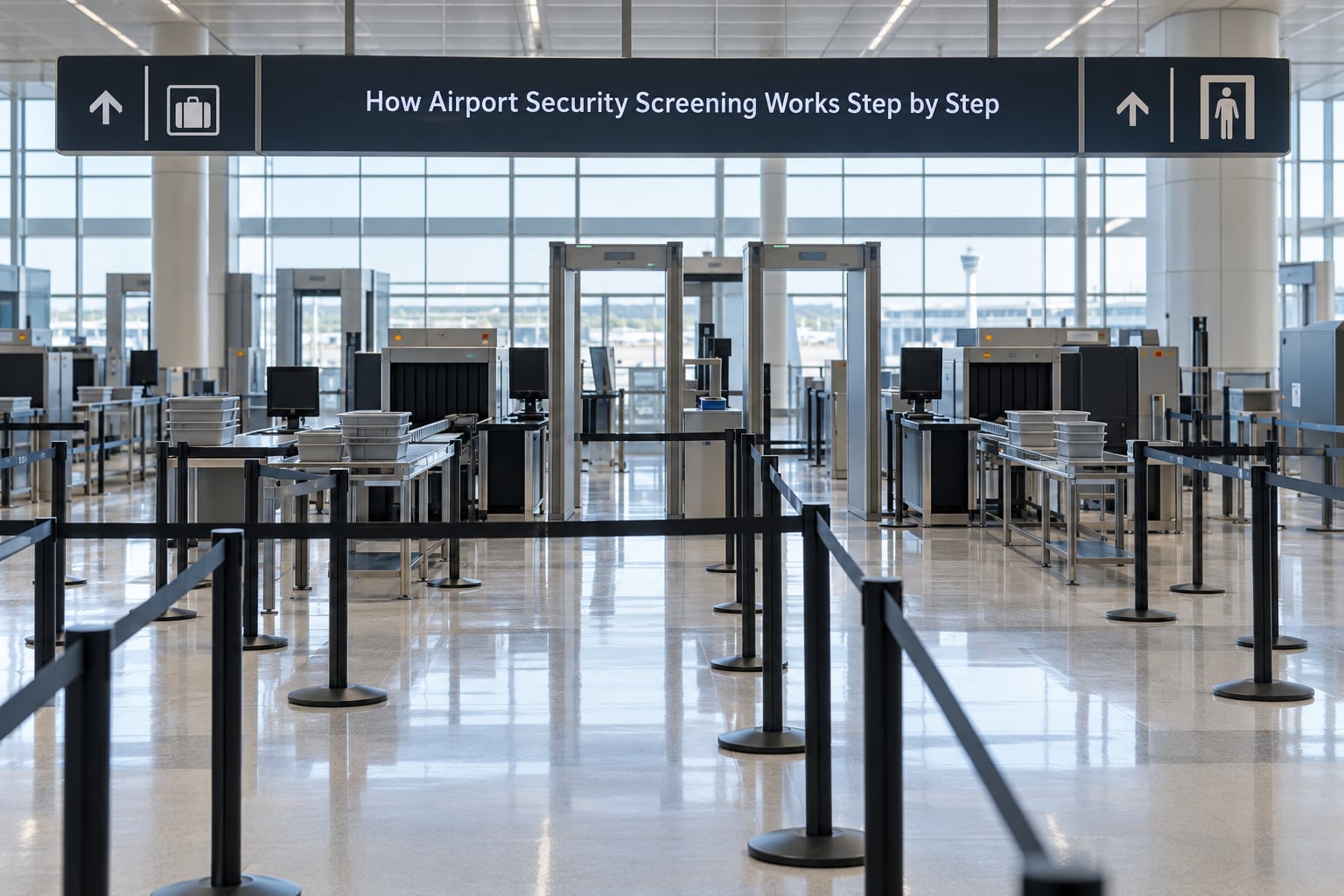 How Airport Security Screening Works Step by Step