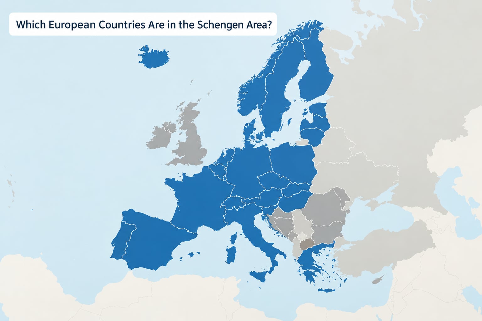Which European Countries Are in the Schengen Area?