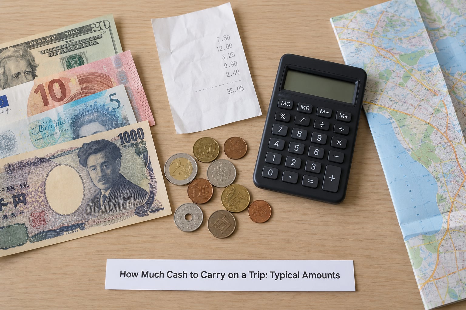 How Much Cash to Carry on a Trip: Typical Amounts