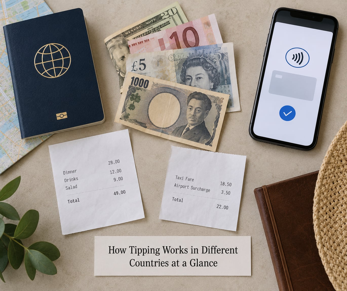 How Tipping Works in Different Countries at a Glance