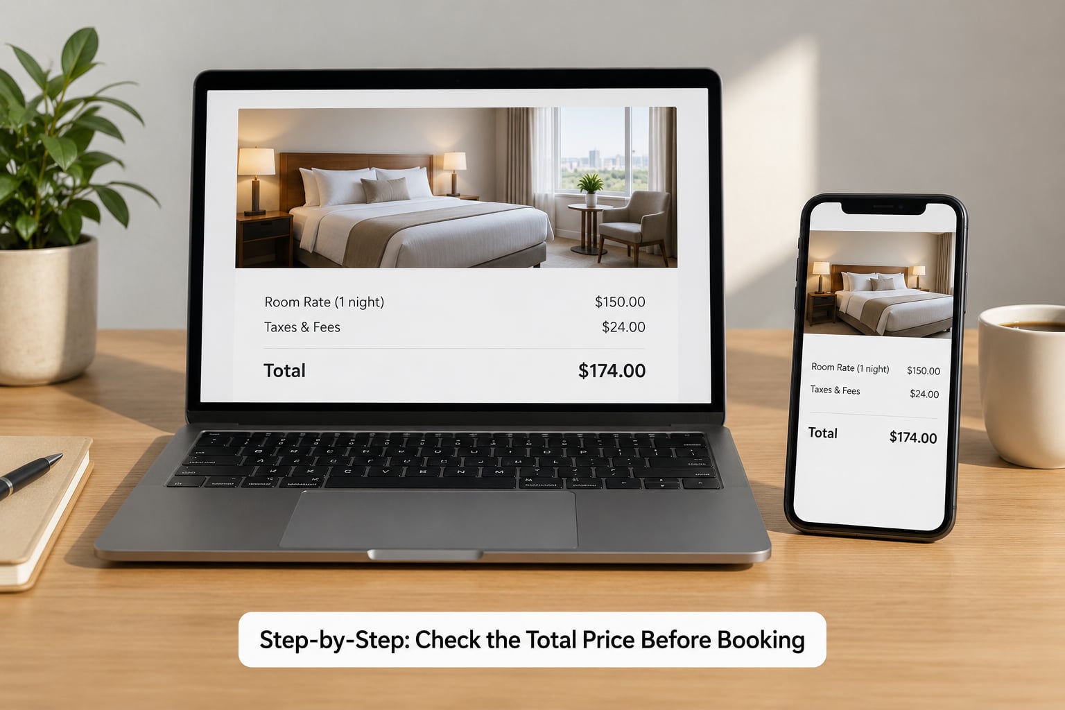 Step-by-Step: Check the Total Price Before Booking
