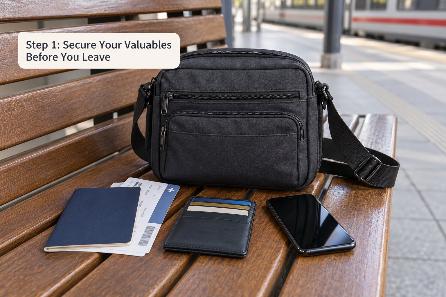 Step 1: Secure Your Valuables Before You Leave