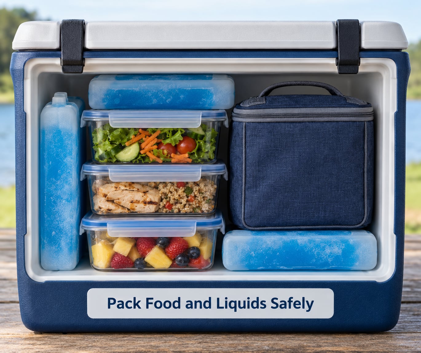 Pack Food and Liquids Safely
