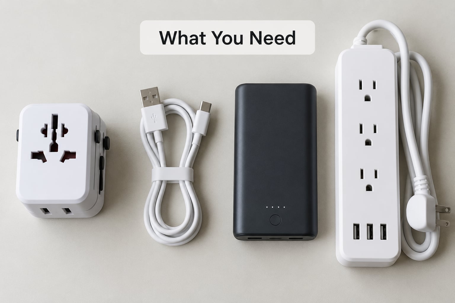 What You Need