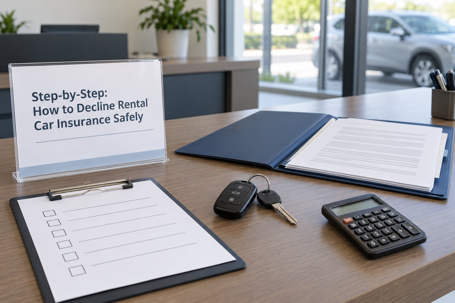 Step-by-Step: How to Decline Rental Car Insurance Safely