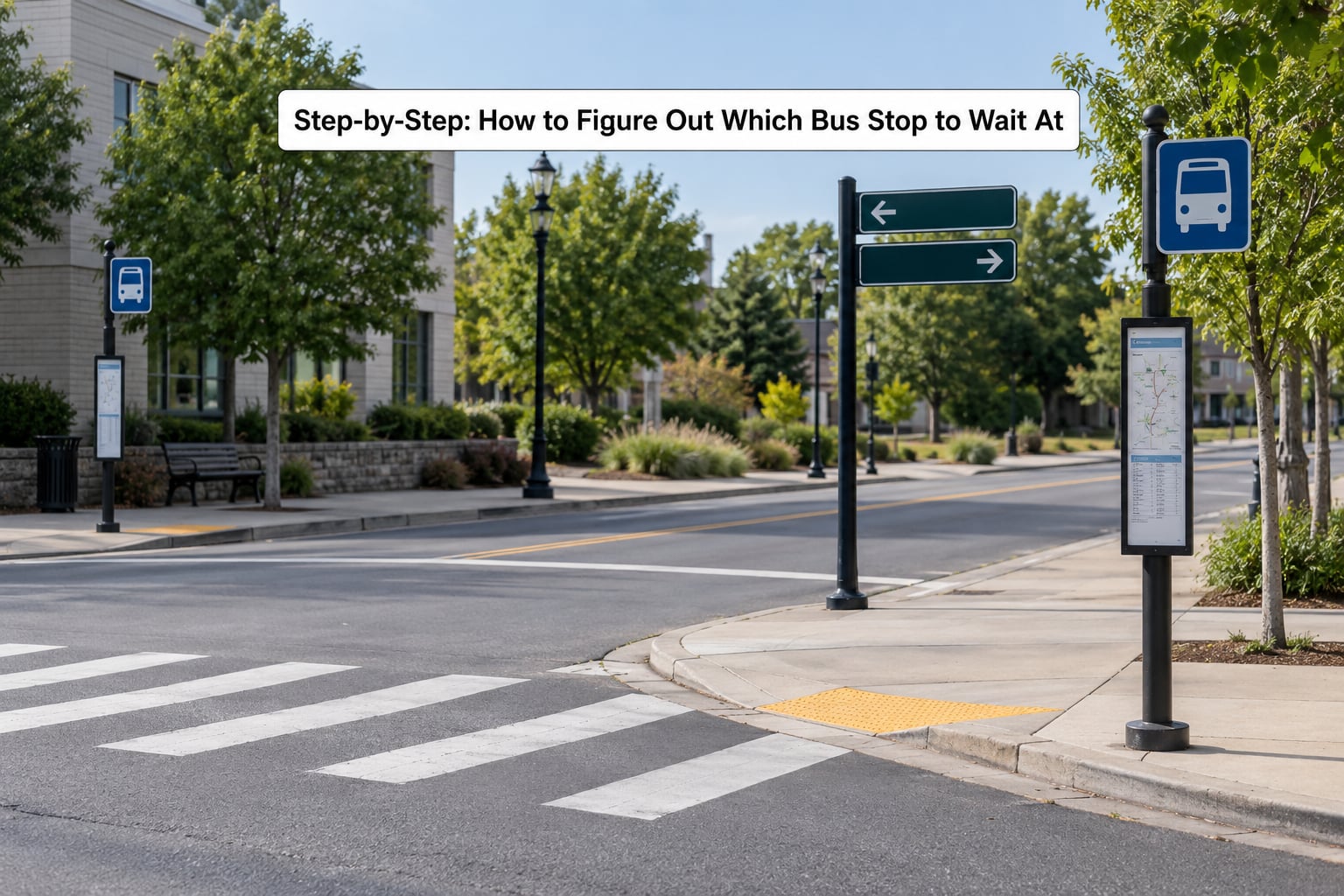Step-by-Step: How to Figure Out Which Bus Stop to Wait At