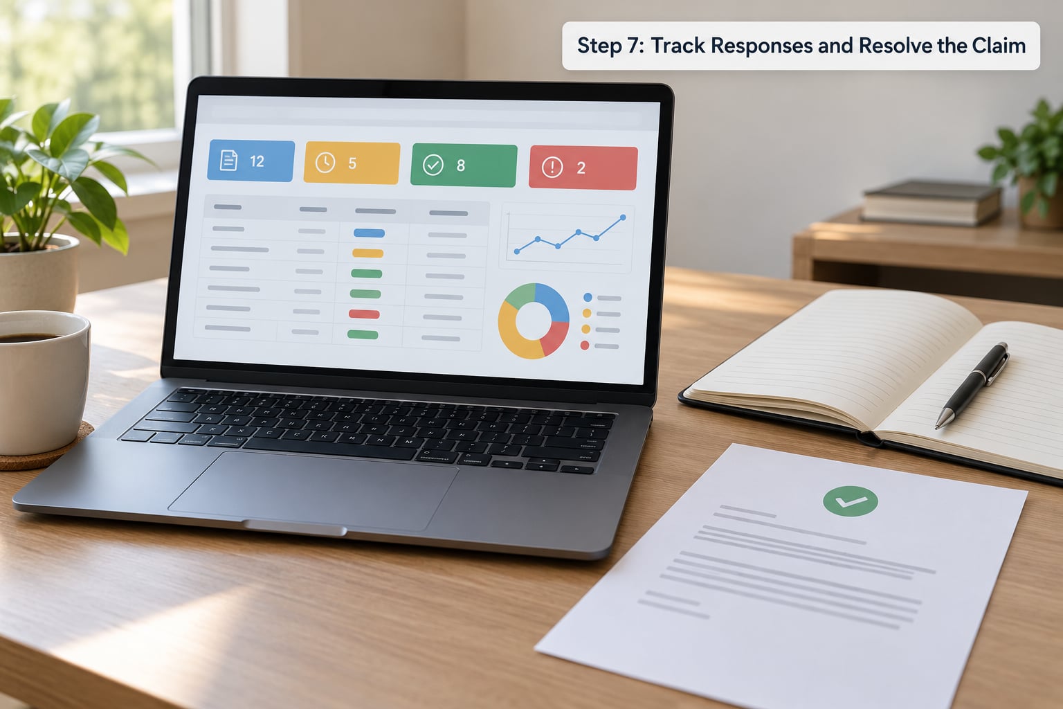 Step 7: Track Responses and Resolve the Claim