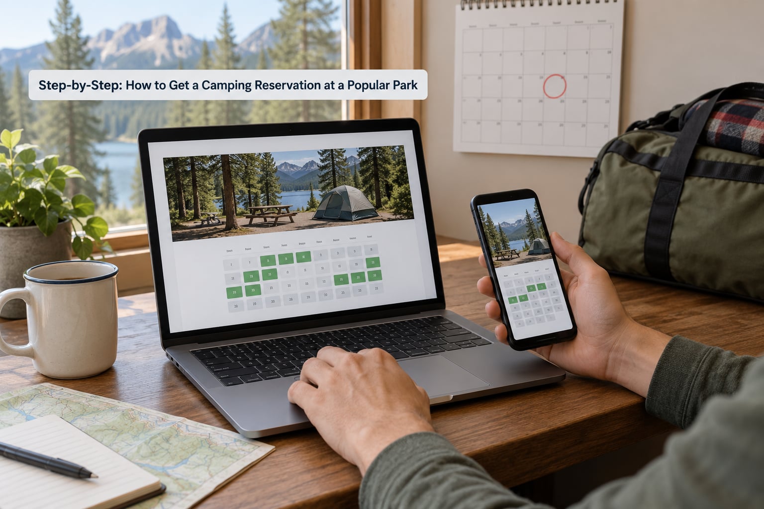 Step-by-Step: How to Get a Camping Reservation at a Popular Park