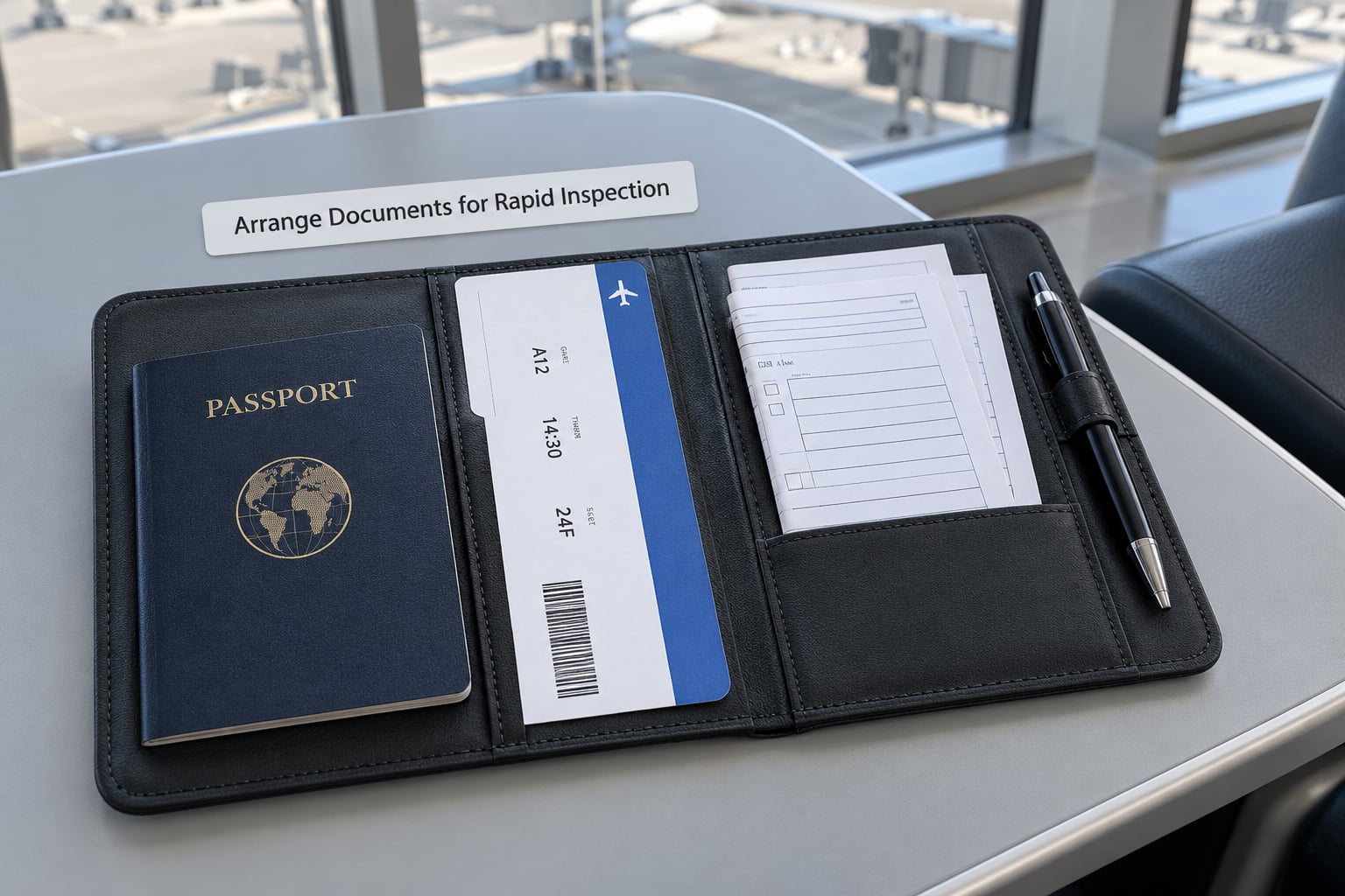 Arrange Documents for Rapid Inspection