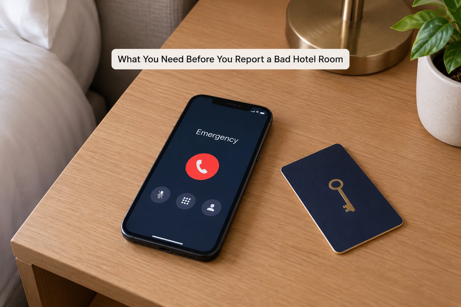What You Need Before You Report a Bad Hotel Room