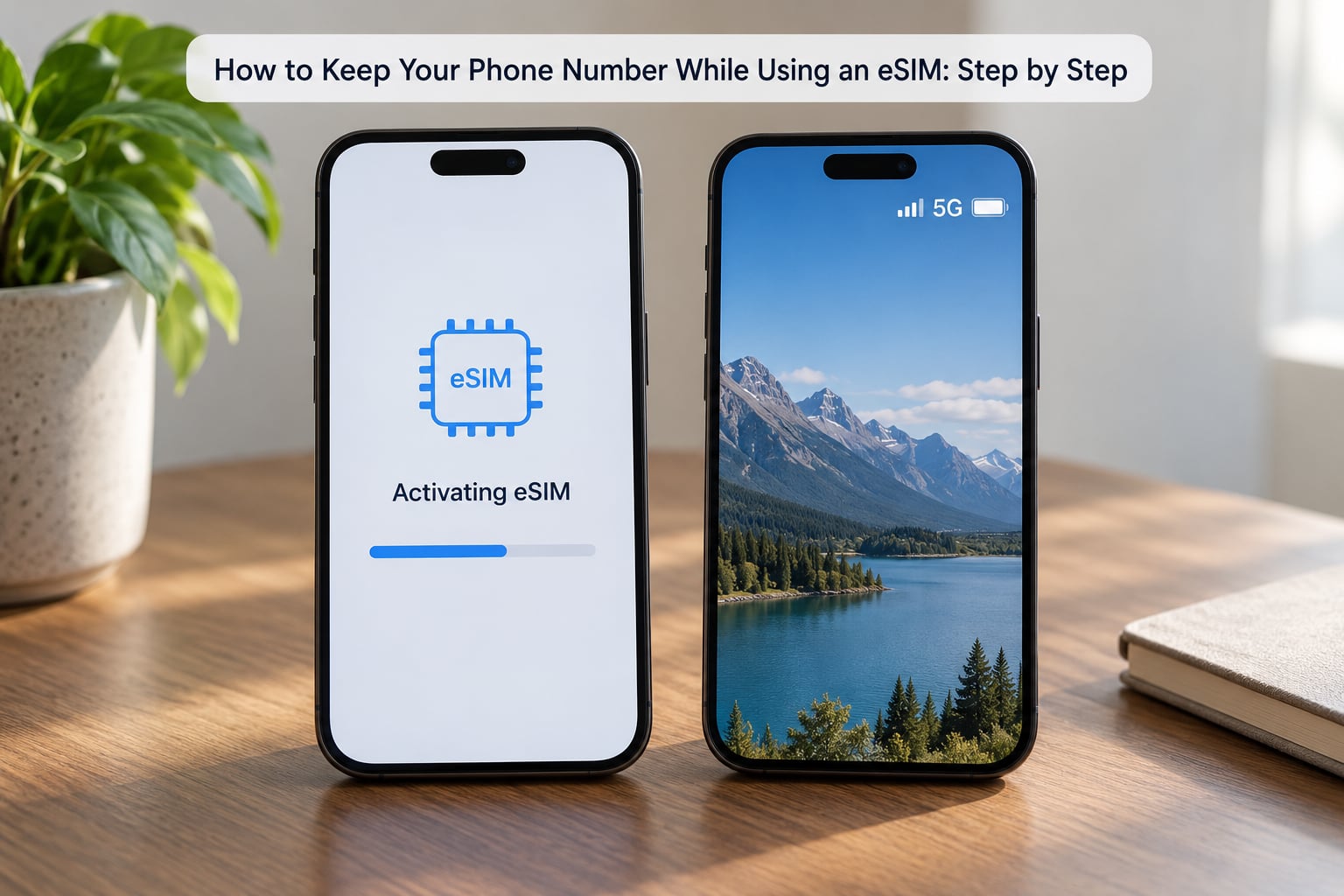 How to Keep Your Phone Number While Using an eSIM: Step by Step