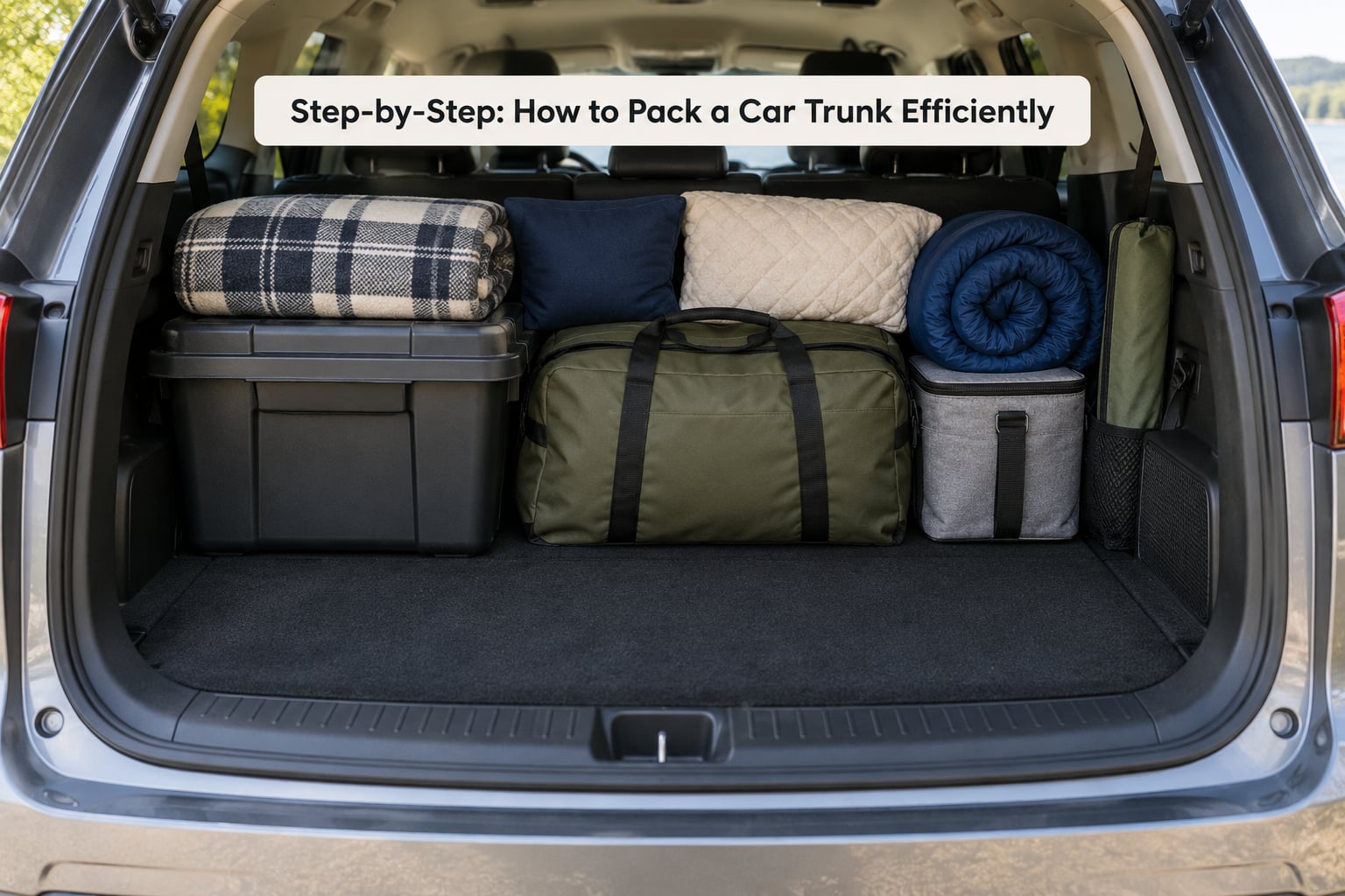 Step-by-Step: How to Pack a Car Trunk Efficiently