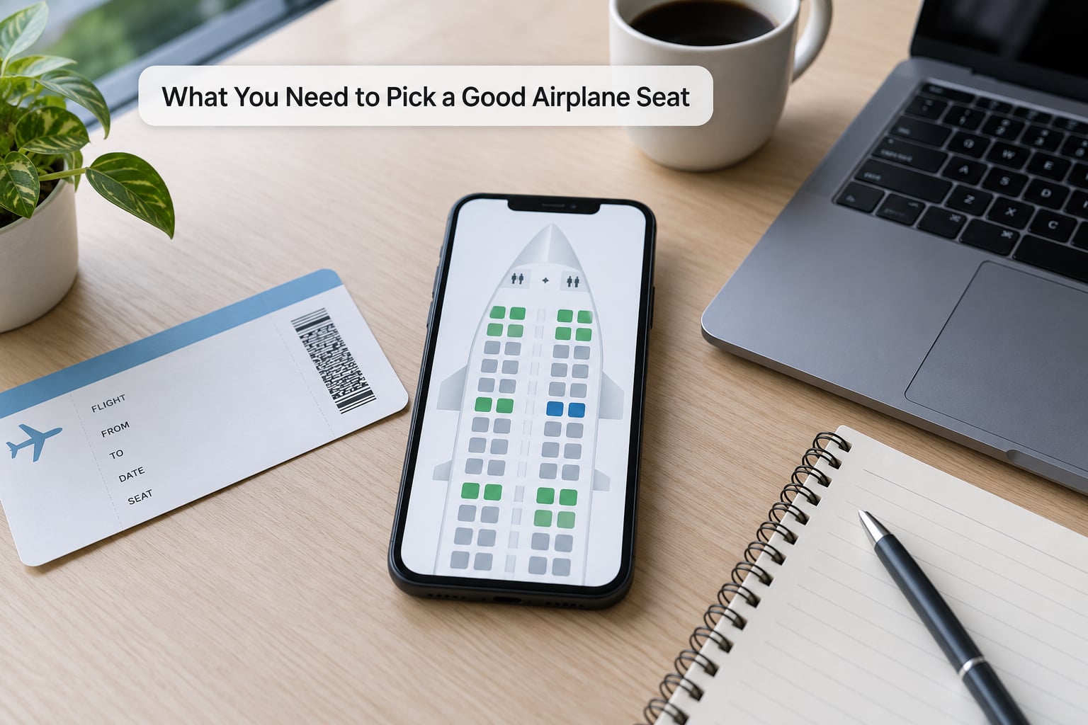 What You Need to Pick a Good Airplane Seat