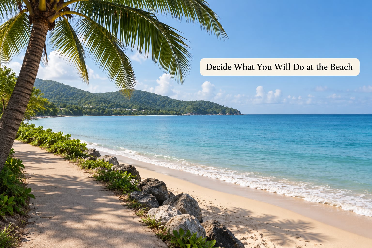 Decide What You Will Do at the Beach