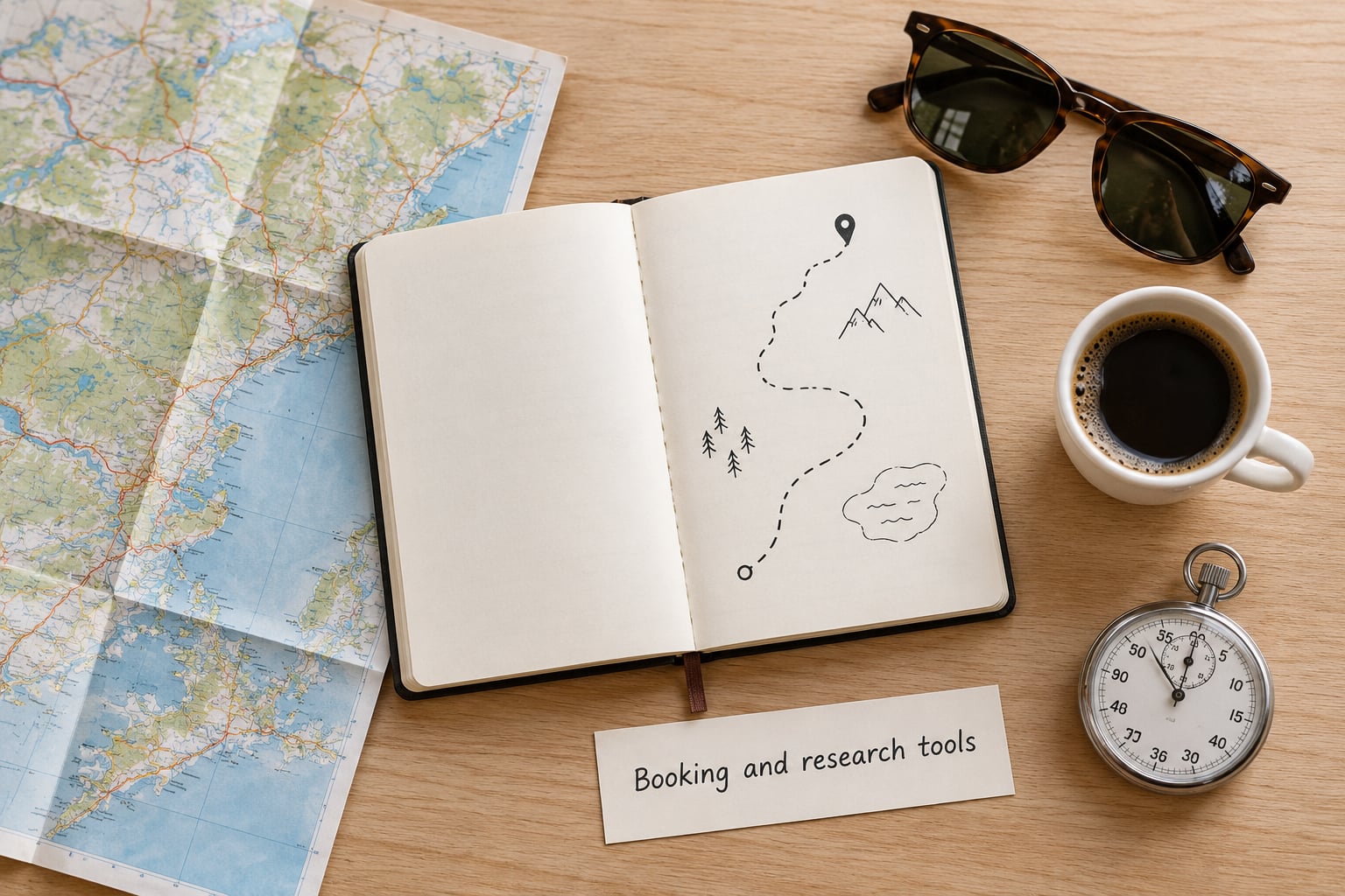 Booking and research tools