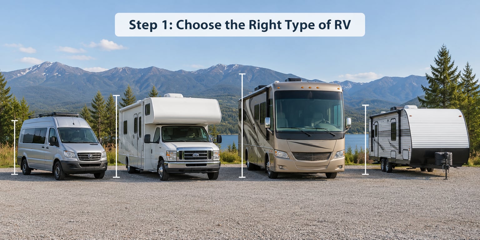 Step 1: Choose the Right Type of RV