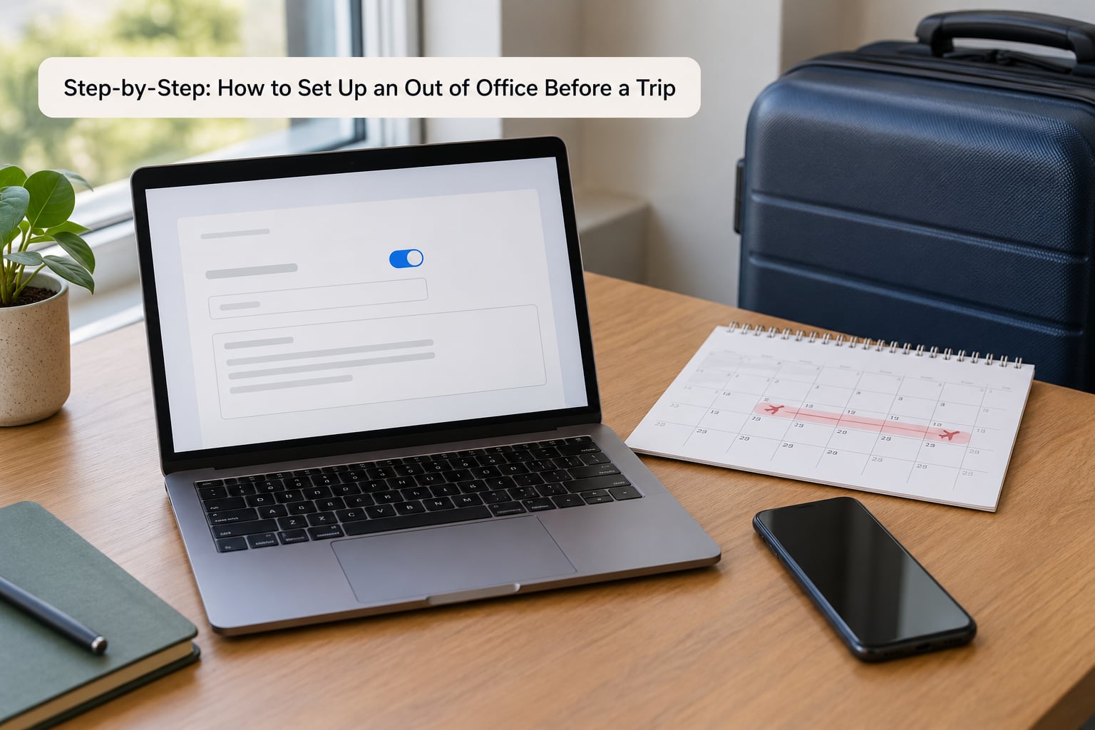 Step-by-Step: How to Set Up an Out of Office Before a Trip
