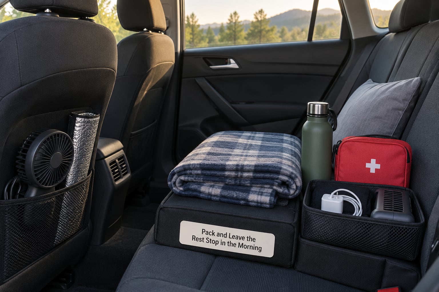 Pack and Leave the Rest Stop in the Morning