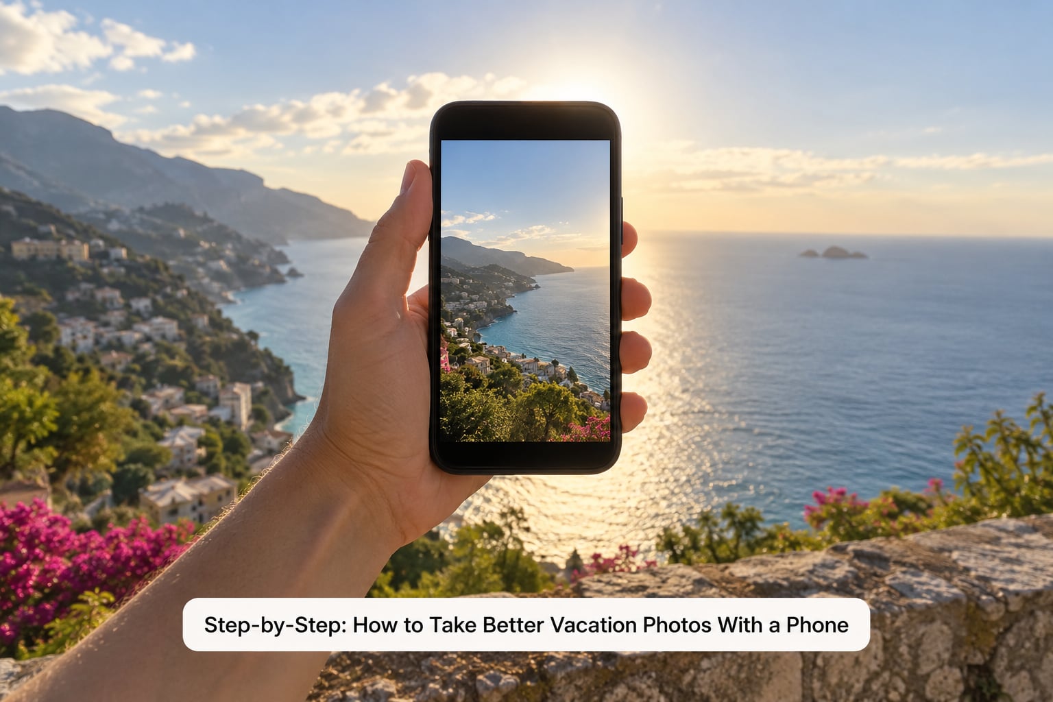 Step-by-Step: How to Take Better Vacation Photos With a Phone