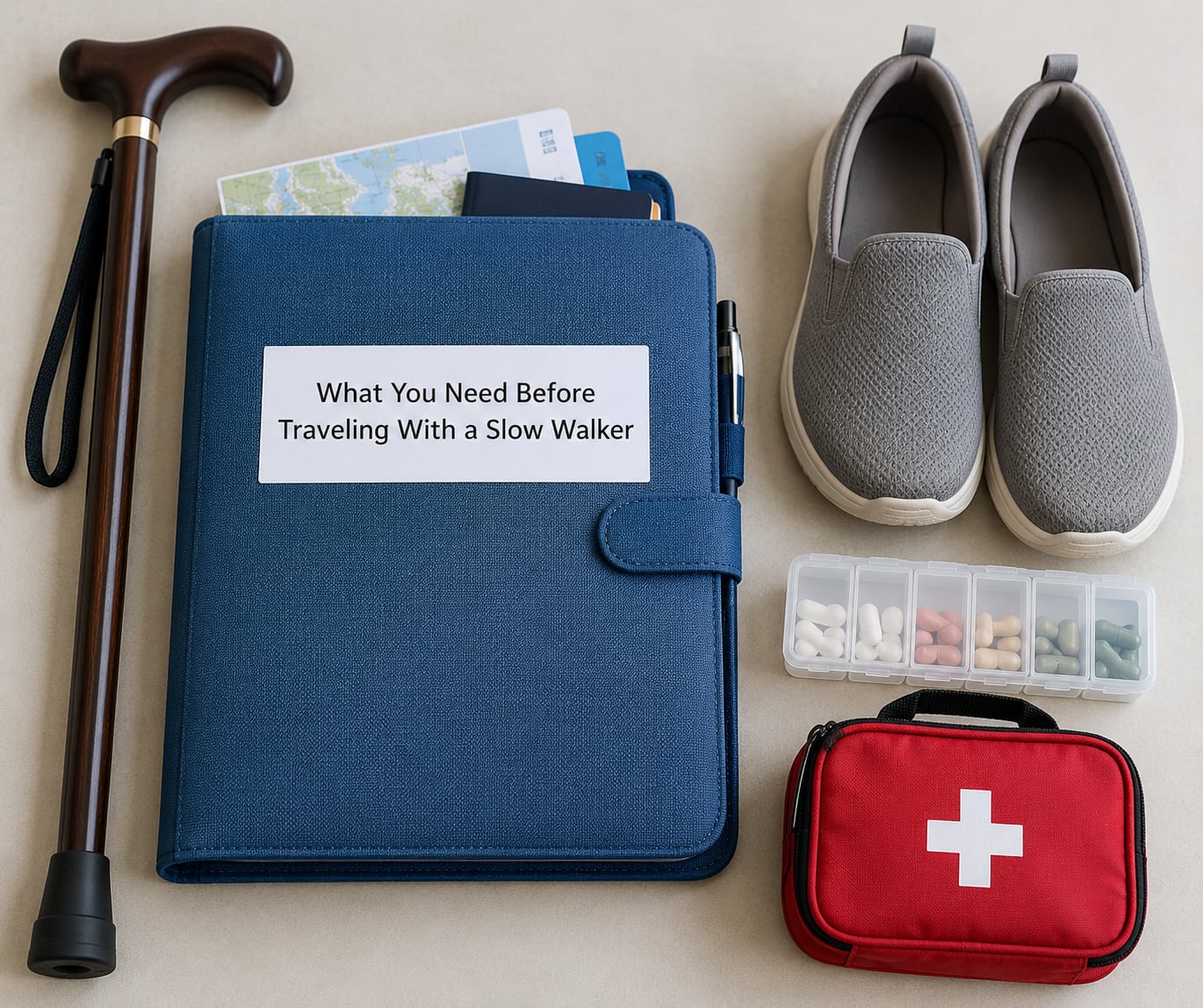 What You Need Before Traveling With a Slow Walker