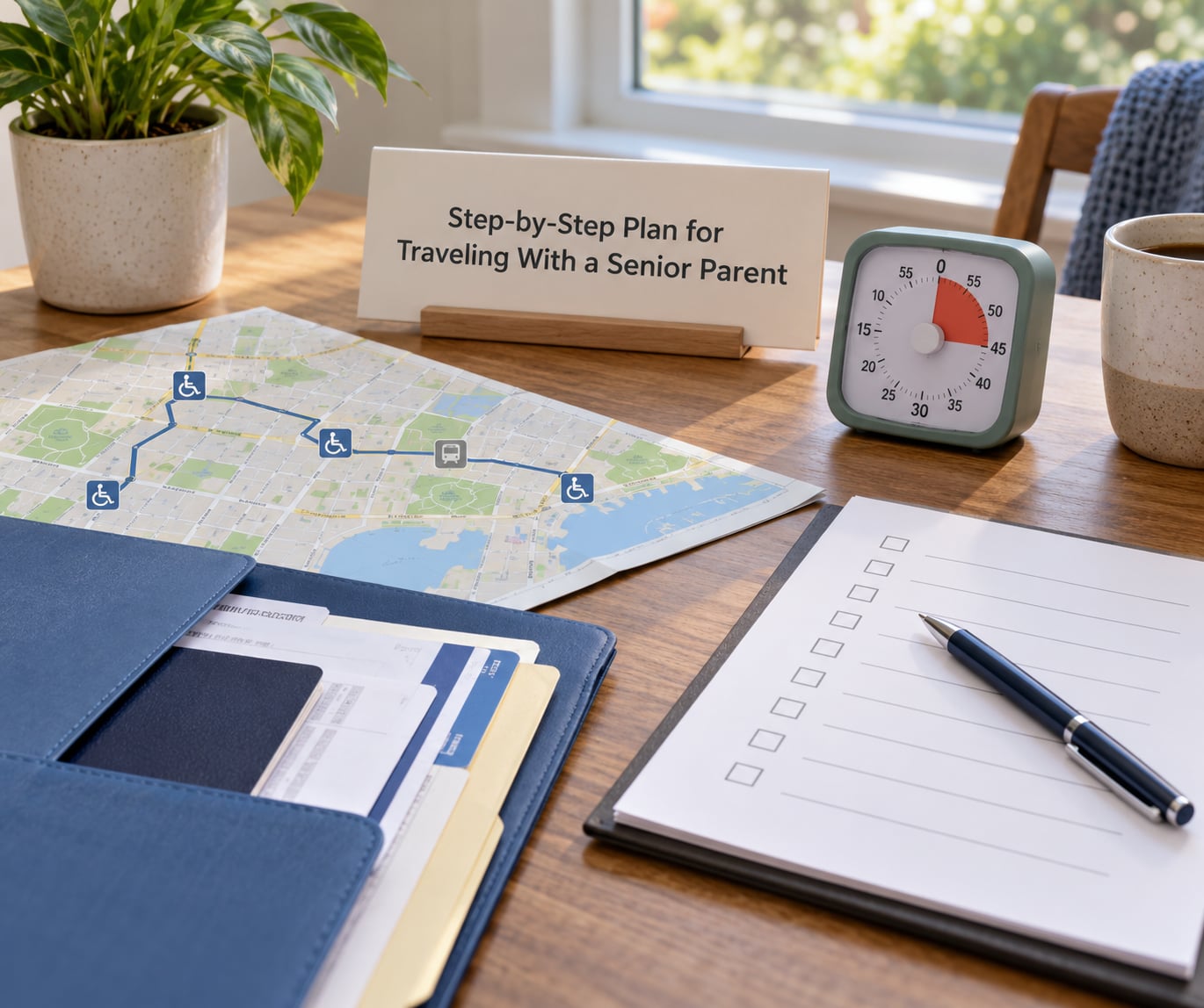 Step-by-Step Plan for Traveling With a Senior Parent