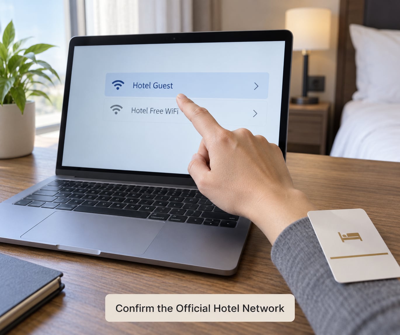 Confirm the Official Hotel Network